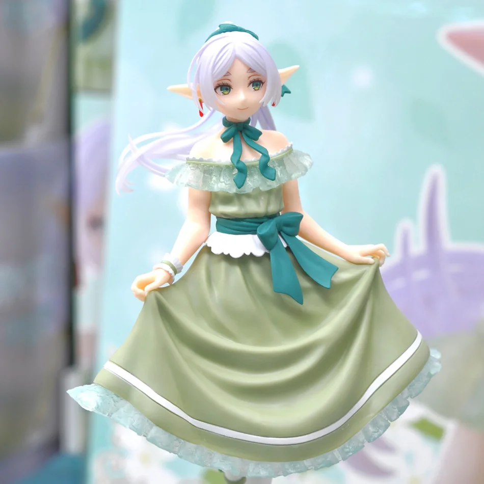 

Новинка в наличии: Фигурка Фрирен из аниме "Frieren: За пределами путешествия" в зеленом платье, коллекционная версия. Коллекционные аниме-товары