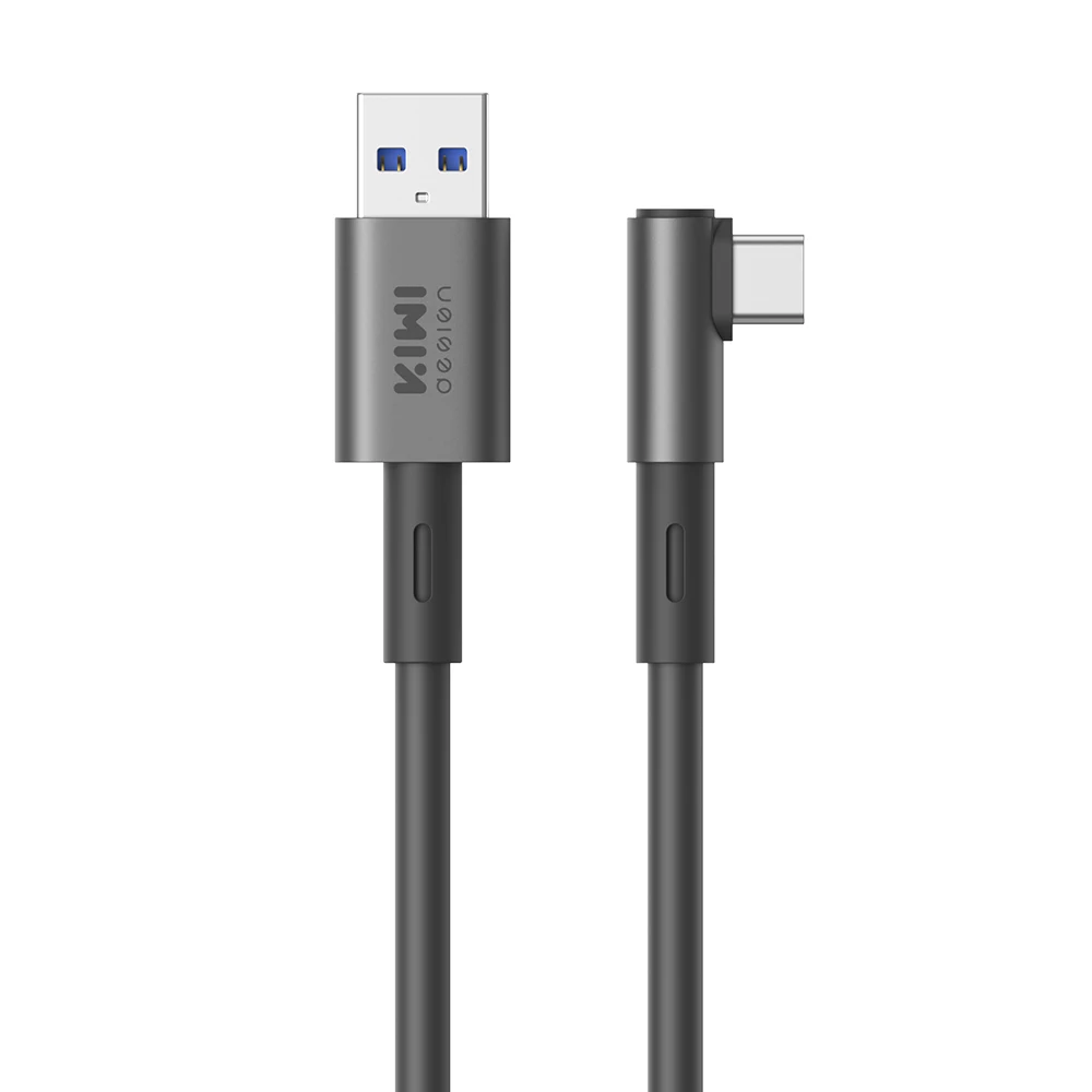 كابل وصلة KIWI بتصميم 16FT متوافق مع ملحقات Oculus/Meta Quest 3S، وكابل Link Quest 3/2/Pro، USB 3.0 إلى USB