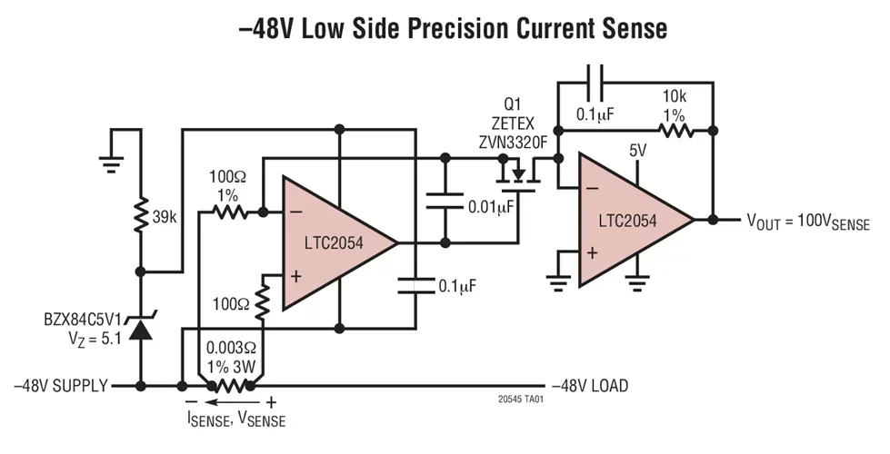 LTC2054HVCS5 LTC2054HVIS5 LTC2054HVHS5 LTC2054HVMPS5 LTC2054 - Single Micropower Zero-Drift Operational Amplifiers