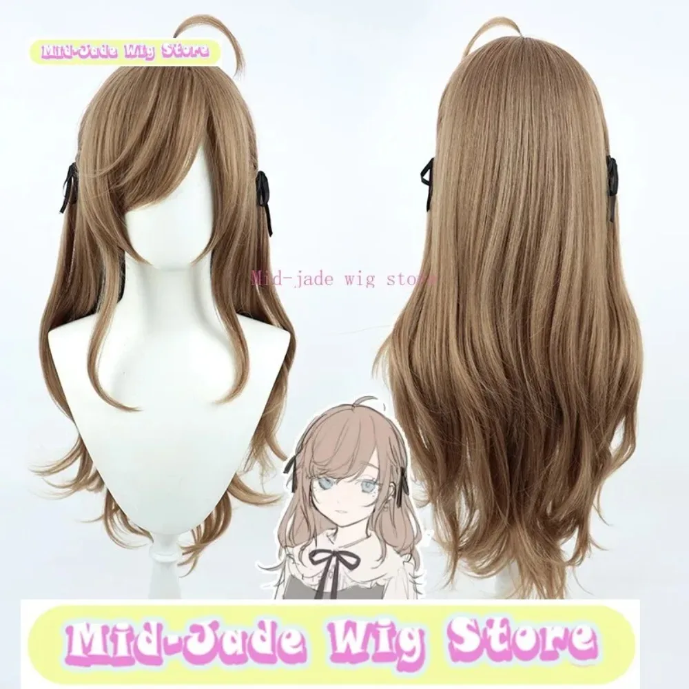 Parrucca Mid-jade Negozio Kanae Genderbend Parrucca Cosplay Gioco Anime Gioco di ruolo Puntelli per costumi da festa di Halloween Capelli sintetici