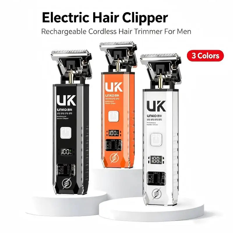 USB Rechargeable T9 Hair Clipper Cordless Electric Hair Trimmer Easy To Control for Hairline Trimming and Beard Modeling