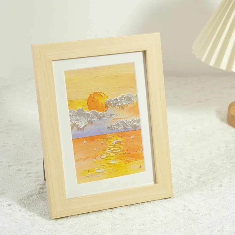 INS Colorful Photo Frame Multi Size Handcraft Picture Frame DIY Drawings Display Holders Decoration