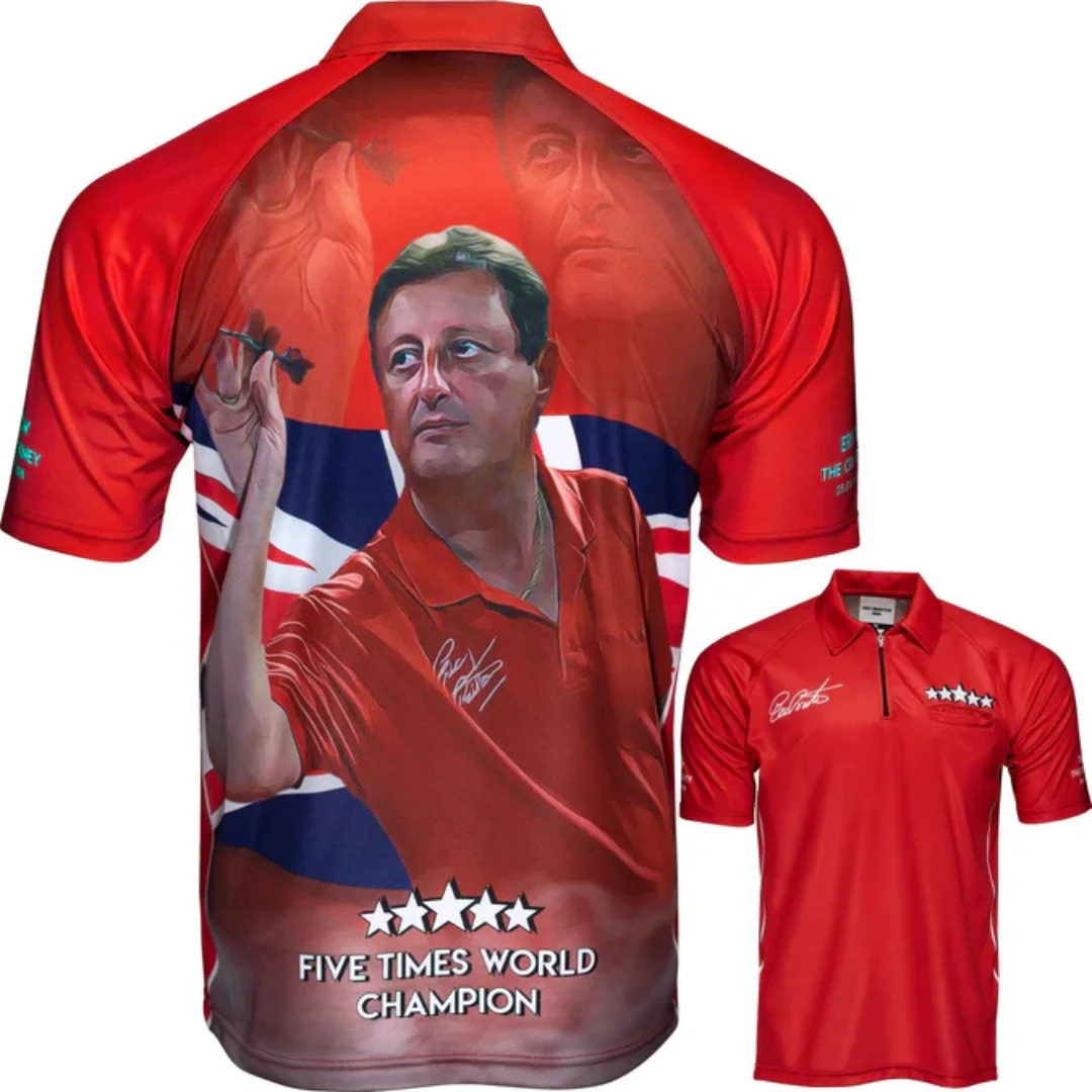 Legend Darts - Eric Bristow Dart Shirt Dart competition jersey POLO shirt Summer Sports Men's T-Shirt Kid's Clothing Tee Woman