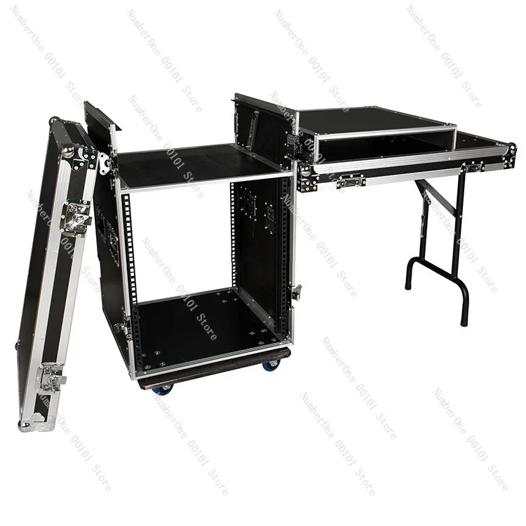 Professional three-door single-layer air case, power amplifier cabinet, aviation cabinet shelf stage