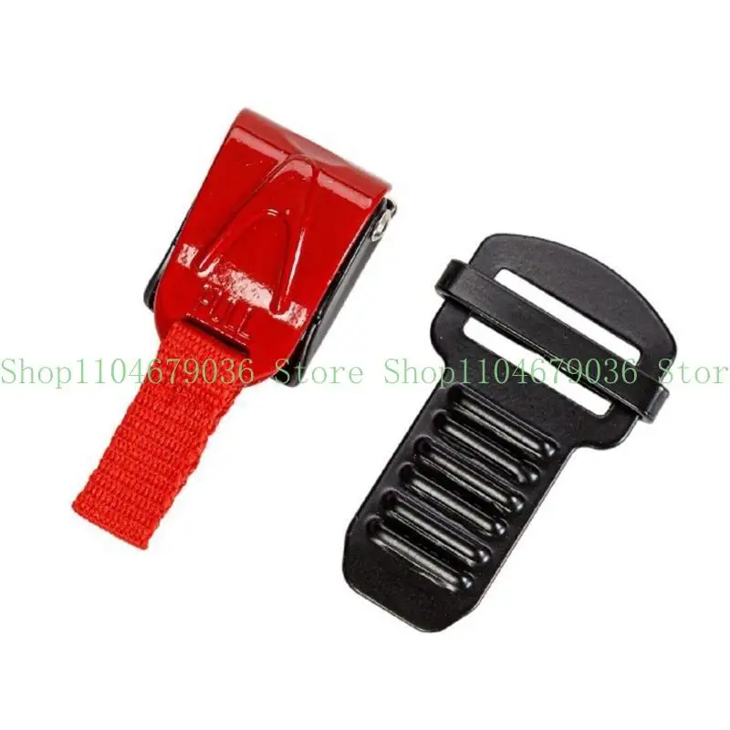 652F Helmets Quick Buckle Systems Chin Strap Adapter Full Face Helmets Buckle Helmets Strap Buckle for Motorcycle Helmets