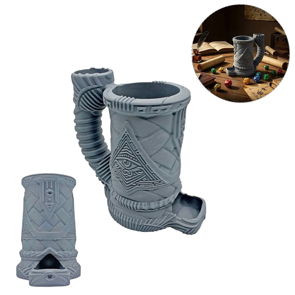 

Комбинированная кружка и башня для игральных костей «Всевидящее око» для настольных игр DnD, держатель для кружек
