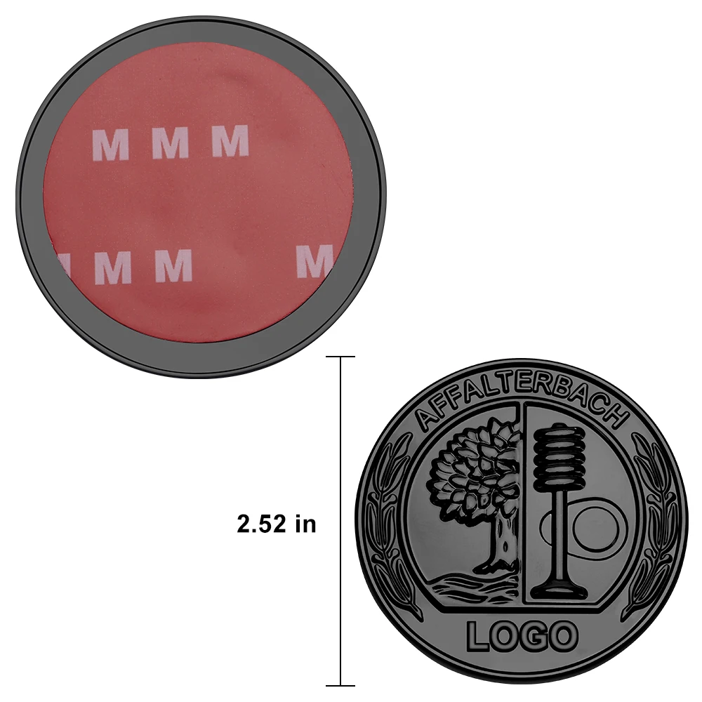 ملصق شعار شجرة AFFALTERBACH السوداء ، AMG ، مرسيدس E53 ، E63 ، S63 ، G63 ، G65 ، C43 ، C63 ، ML ، CLA ، CLS ، GLA ، GLS ، GT50 ، AMG ، 64 في