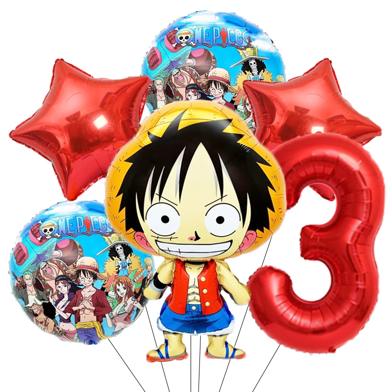 6 шт./компл., цельный набор во – обзор и цена Model Kit One Piece Bandai