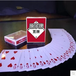 Cartões mágicos svengali baralho átomo jogando cartas truques de magia perto de rua palco truques de magia criança brinquedo de quebra-cabeça