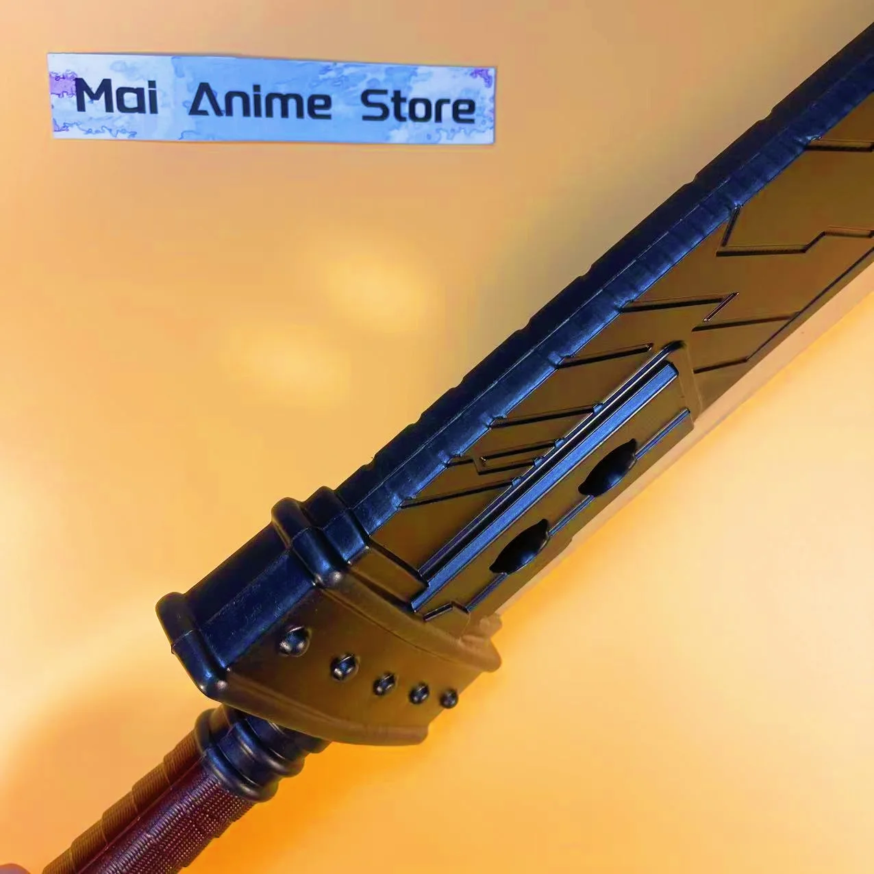 100 سنتيمتر سحابة الفتنة كاتانا الحجم الحقيقي اليابانية كاتانا سيف ساموراي أنيمي فاينل فانتسي 7 تأثيري الدعامة شفرة النينجا سكين لعبة هدية