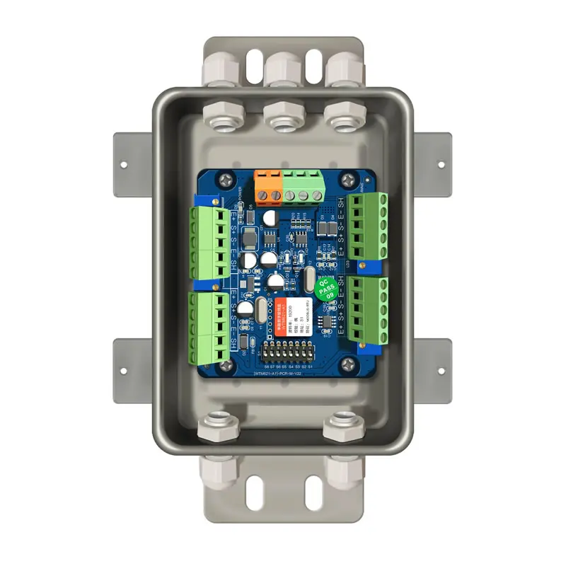 WTM621-A High-Precision Stainless Steel Waterproof 4-Channel Weighing Module Batching Transmitter