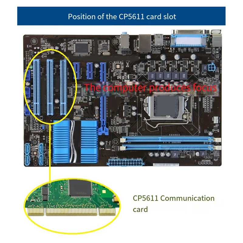 새로운 CP5611-A2 통신 카드 6GK1561-1AA01 Profibus 6GK15611AA01 DP CP5611 적합한 Profibus/MPI PCI 카드