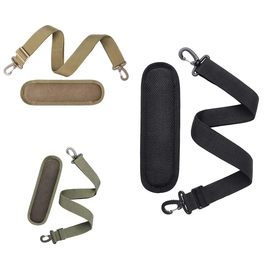 Solid Color Adjustable Shoulder Strap Removable Padded Pad Bag Chain Nylon Bag Shoulder Belt Bags Extender Shoulder Bag Chain