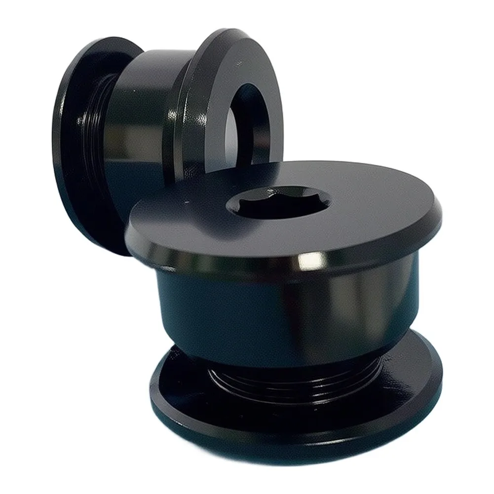 Transmission Linkage Part Shift Cable Bushing For Precise Gear Changes High-quality Aluminum Black Anodized Coating
