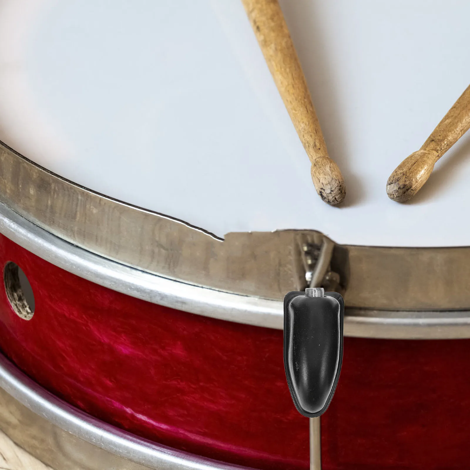 

4 Pcs Musical Instrument Drum Ear Fixer Hooks Accessories Metal Replacement Lugs Snare