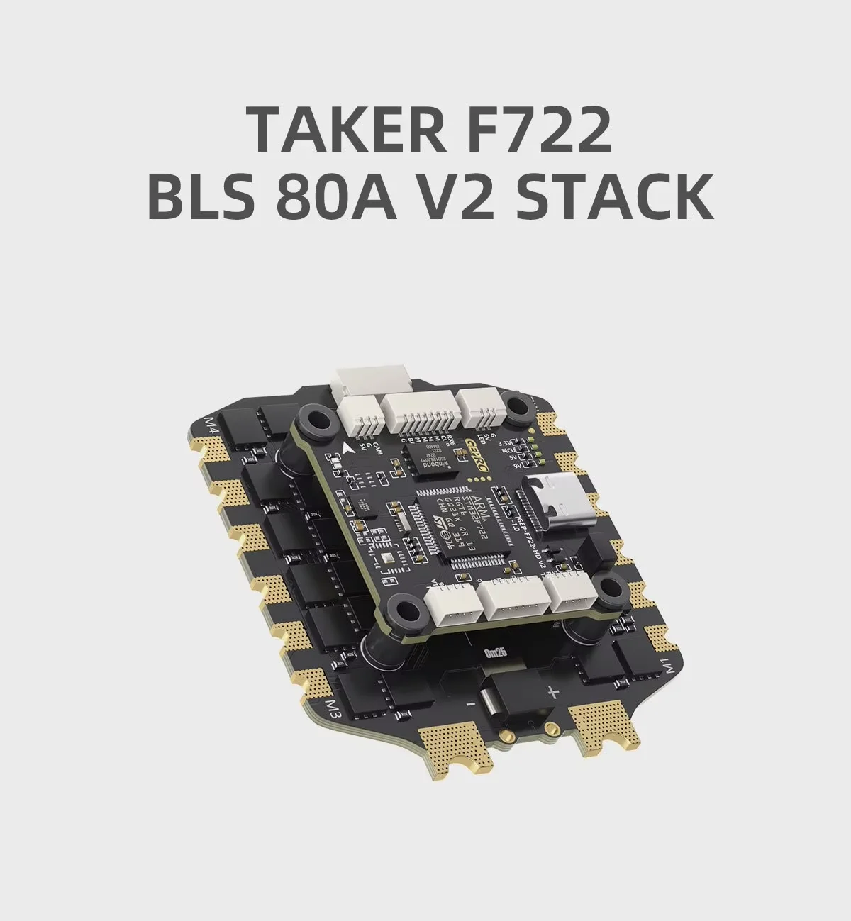 GEPRC TAKER F722 BLS 80A V2 Factory Direct VTX Plug Plug Plastic Flight Stack Controller
