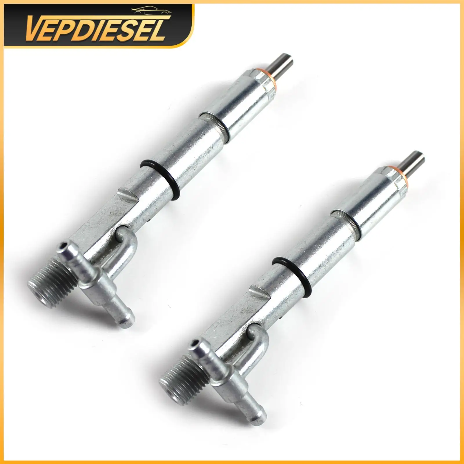 2pcs Diesel Fuel Injectors 093500-7500 093400-7680 for MITSUBISHI 4D34T 4D34 Engine Professional Replacement Parts