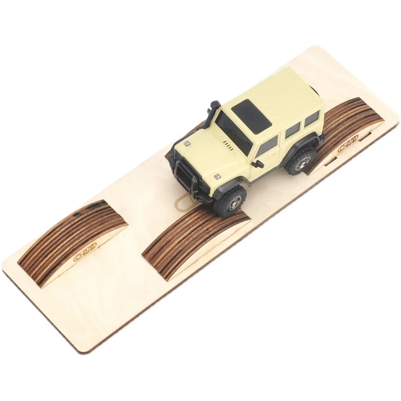 LDARC Desktop Simulation Wooden Model Track Simulate Obstacles For 1/43 RC Car Crawler Car