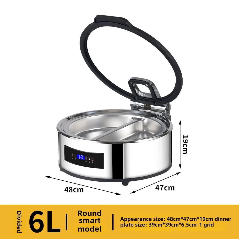 

Luxury Stainless Steel Hydraulic Buffet Stove Intelligent Light Kitchen Countertop Appliance Modern Design for Home
