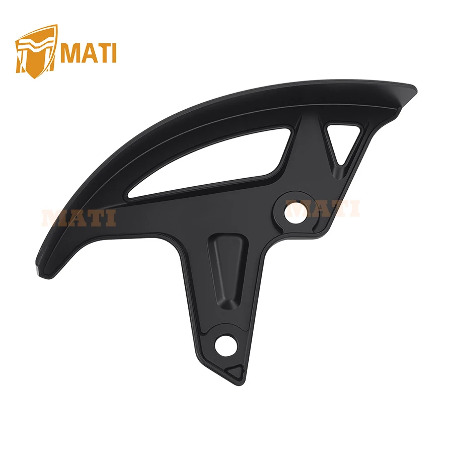 M MATI Black Rear Brake Disc Cover Guard For Honda CR125 CR250 CRF 250 450 R X L 2002-2024 43330-KRN-A70ZB 43330-KZ4-J40ZA