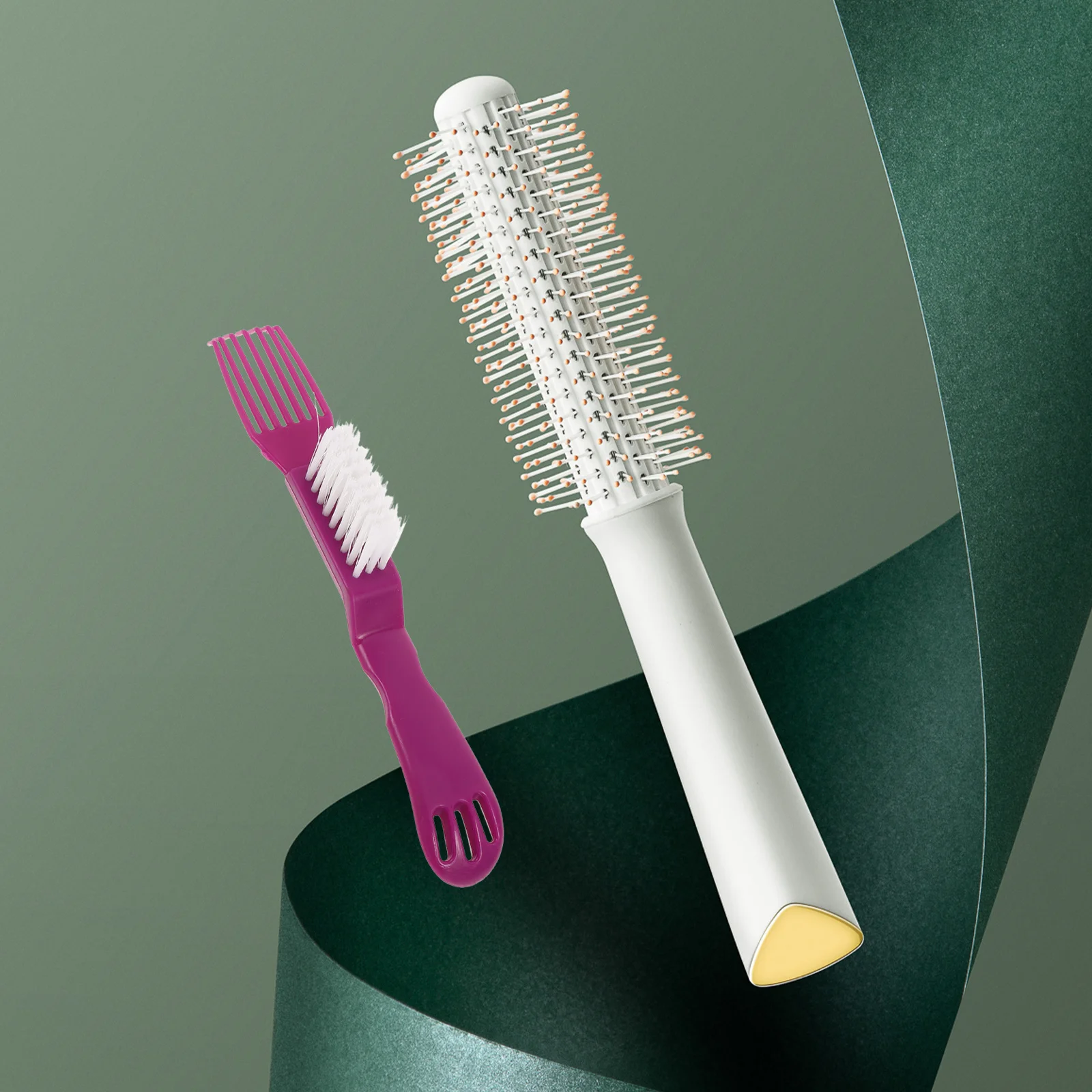 فرشاة تنظيف مشط الوسادة الهوائية، أداة تنظيف فرشاة الشعر المحمولة، سهلة الاستخدام، مزيل التنظيف العميق، مستلزمات الشعر في الصالونات