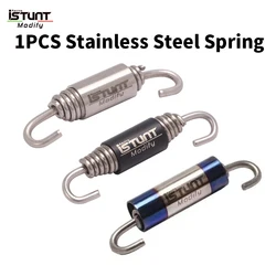 1pcs 62mm Universal Motorcycle Modified Exhaust Pipe Spring regular Muffler Silencer For Scooter Stainless Steel With Laser