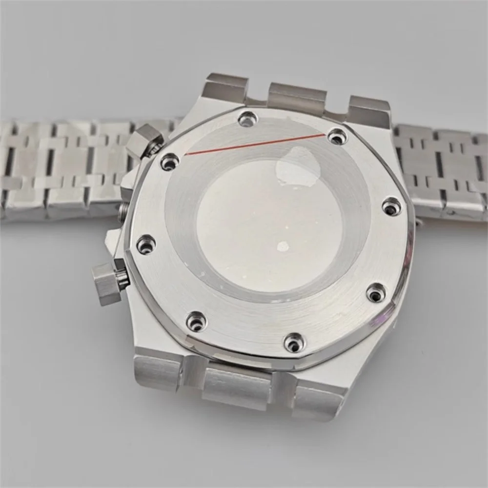 VK63 Case Chronograph Quartz Case Waterproof Modified Chronograph Watch Accessories