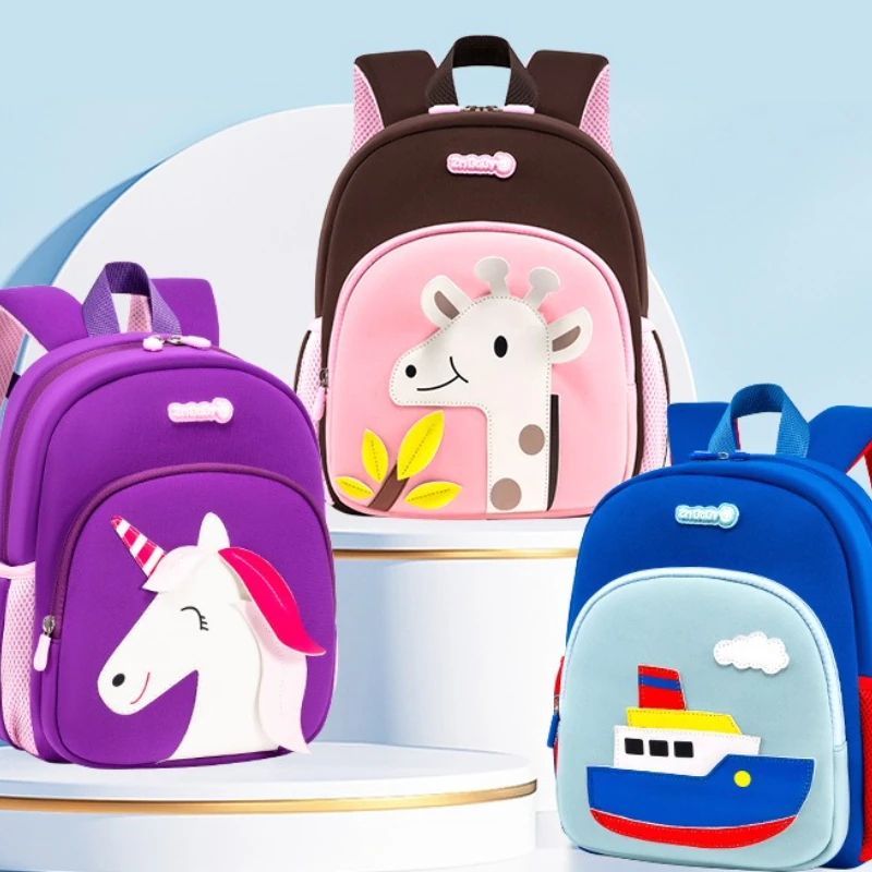 

Kindergarten Kids Backpack for Boy Cartoon Backpack School Bags Toddler Backpack Class Bags for Girl Travel Bag Mochilas Mujer