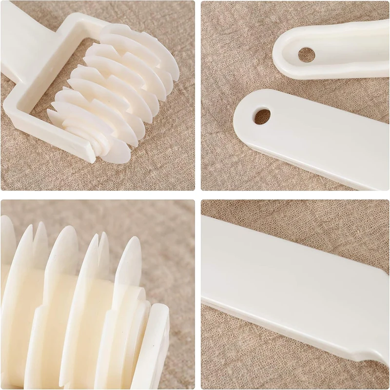 البلاستيك شعرية الأسطوانة القاطع قاطع العجائن البيتزا العجين دوكر كوكي فطيرة البيتزا المعجنات شعرية الأسطوانة القاطع ثقب الخبز لكمة