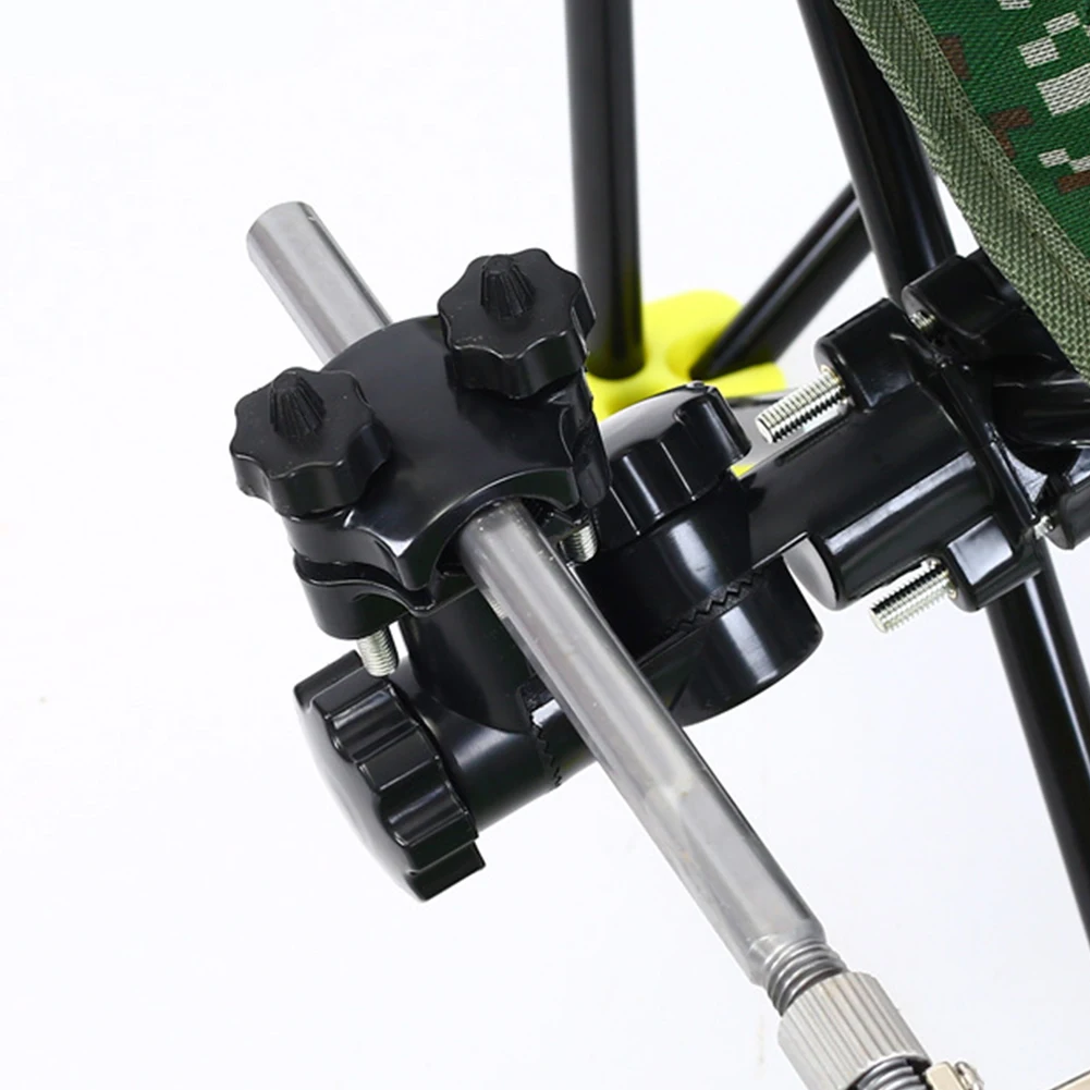 

Rotating Umbrella Stand Holder Bracket Multi-Functional Umbrella Bracket Fishing Rod Bracket Adjustable for Outdoor Fishing