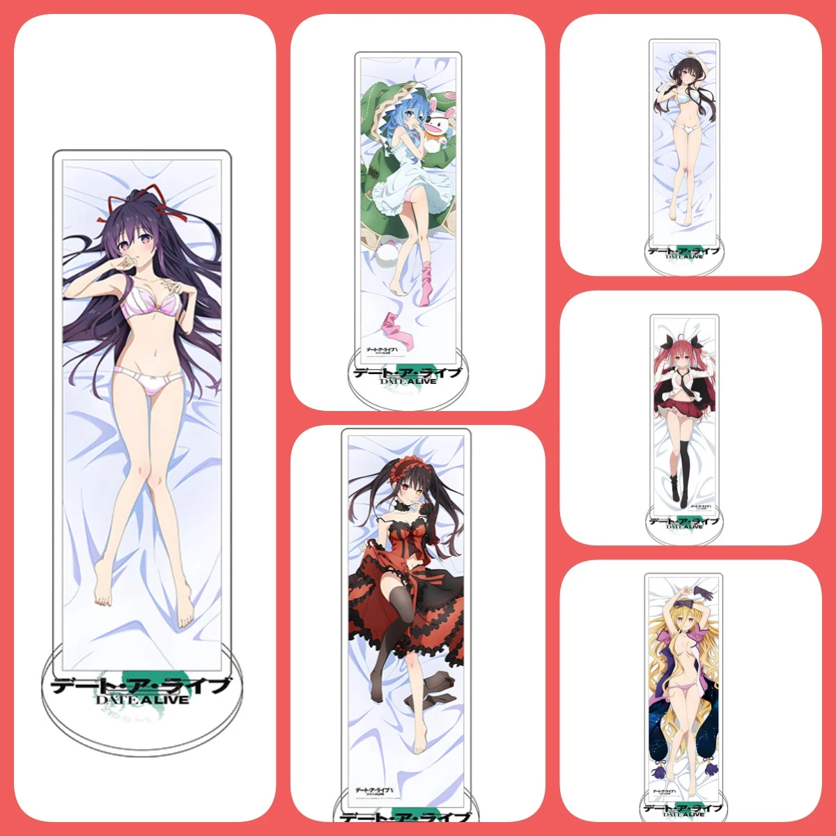 

Anime DATE A LIVE Figure Acrylic Stand Tokisaki.Kurumi Statue Yatogami Action Figur Collectible Kotori Itsuka Ornament Gift Toy
