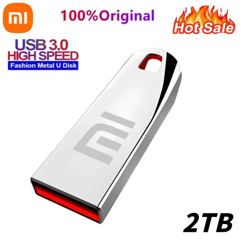 USB-флеш-накопитель Mijia Xiaomi, металлический водонепроницаемый флеш-накопитель USB 128, 1 ТБ