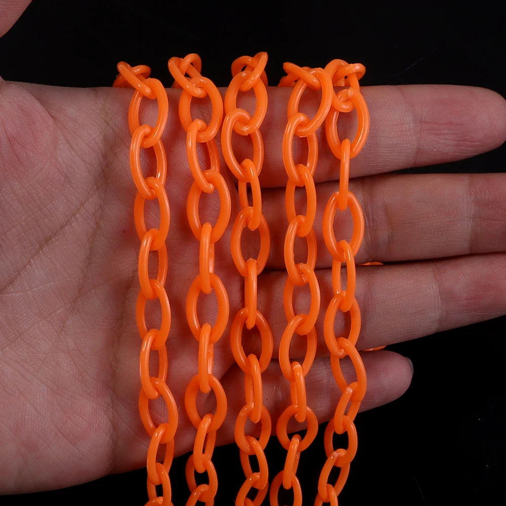 5pcs Colorful Plastic Link Chain