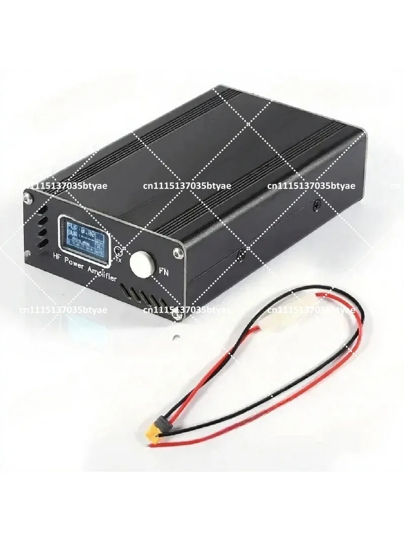 50W HF Shortwave Power Amplifier 3.5-28.5MHz Intelligent Radio Amp for Ham