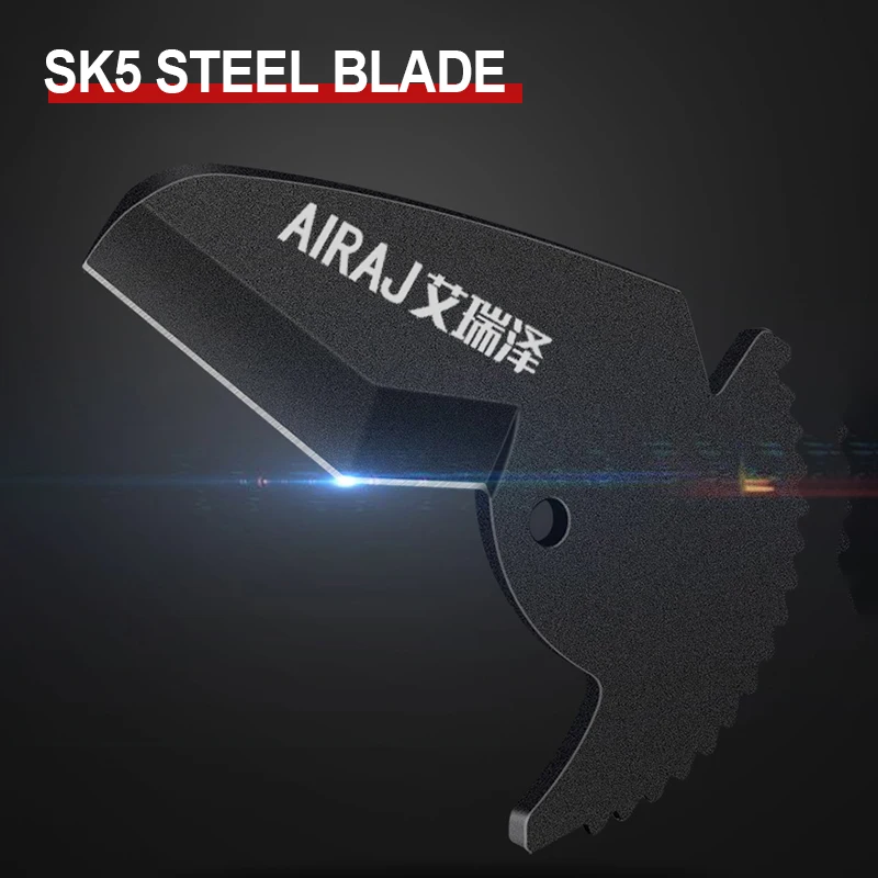 AIRAJ Pipe Cutter 32-75MM Pipe Scissors SK5 Material Ratchet PVC/PU/PP/PE Hose Pipe Cutter Scissors Hand Tools Repair Tools