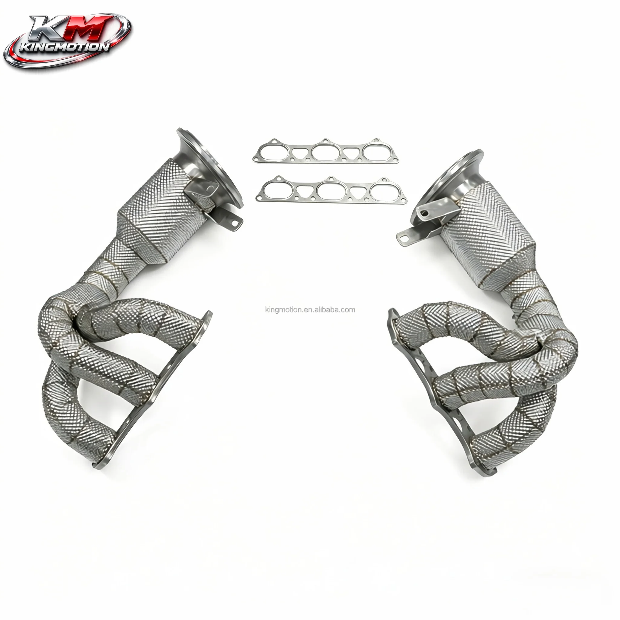 

High Flow Exhaust Header Manifold Heat Shield Finish for 911 992 GT3 RS 4.0L 304 Stainless Steel Performance Upgrade