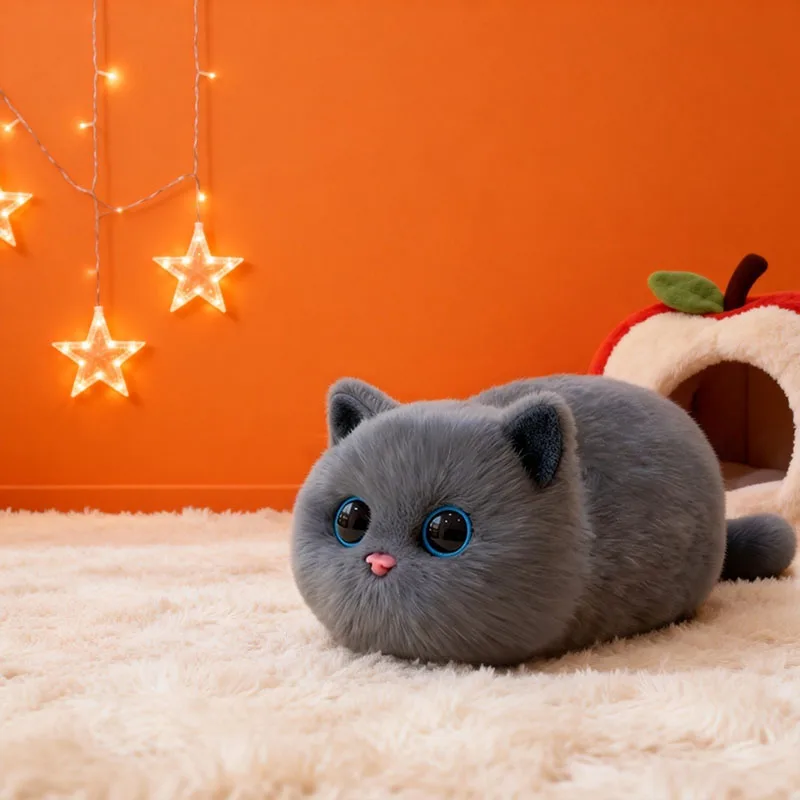 Walulu AI Cute Pet is an emotional companion toy suitable for girls and children, simulating a plush dog toy view 6
