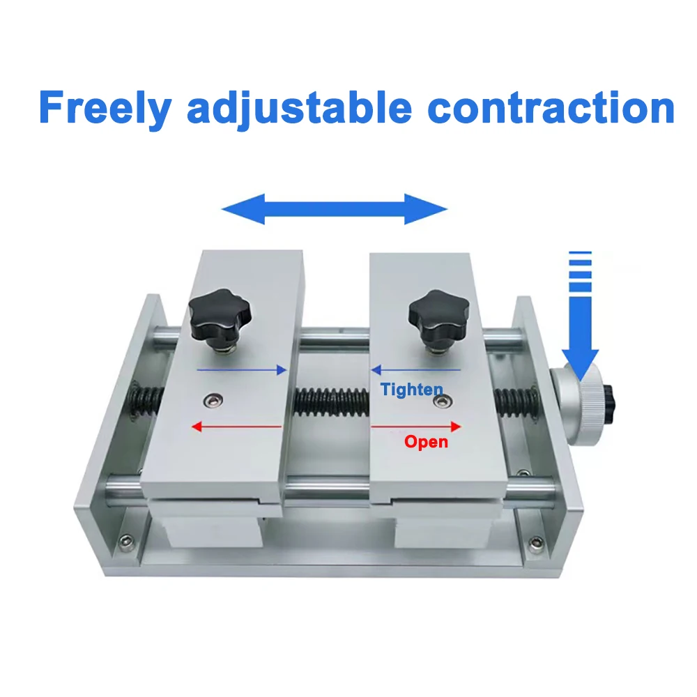 Fiber Marking Fixture Worktable for Laser Cutting Engraving Machine Gold Silver Metal Ceramics Clamp Table Thin Foil Holde