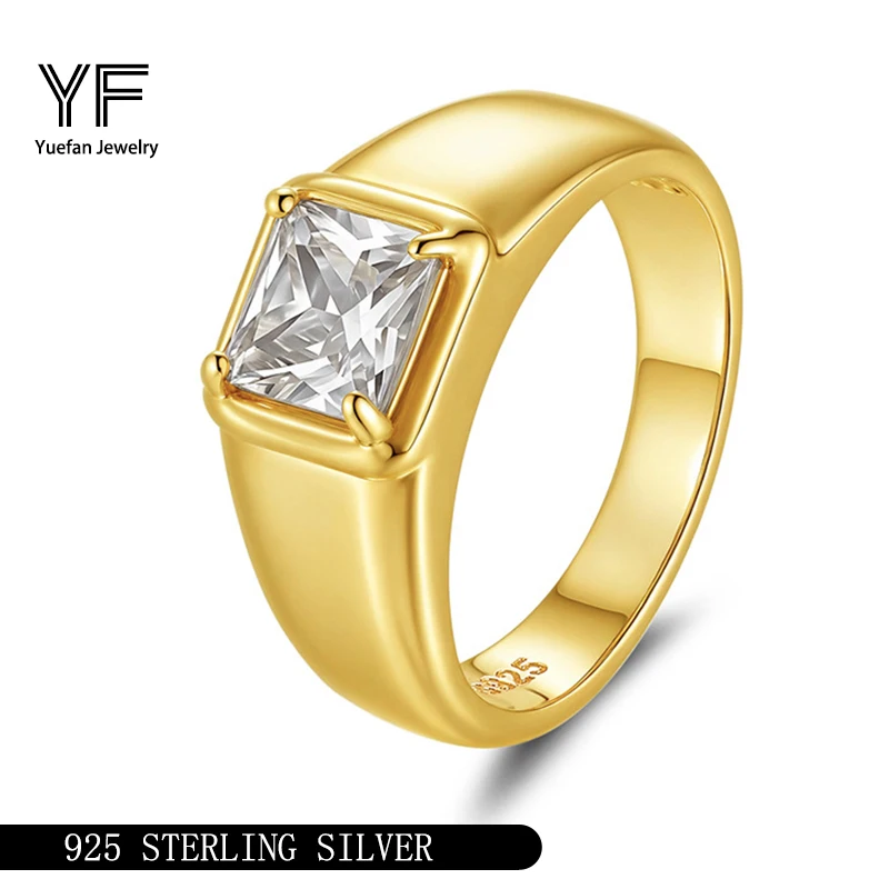 

Хип-хоп Кольцо из стерлингового серебра 925 пробы 2CT VVS1 D Огранка принцессы 7 мм Муассанит Бриллианты Кольца с драгоценными камнями Изысканная настройка Мужчины Женщины Ювелирные изделия