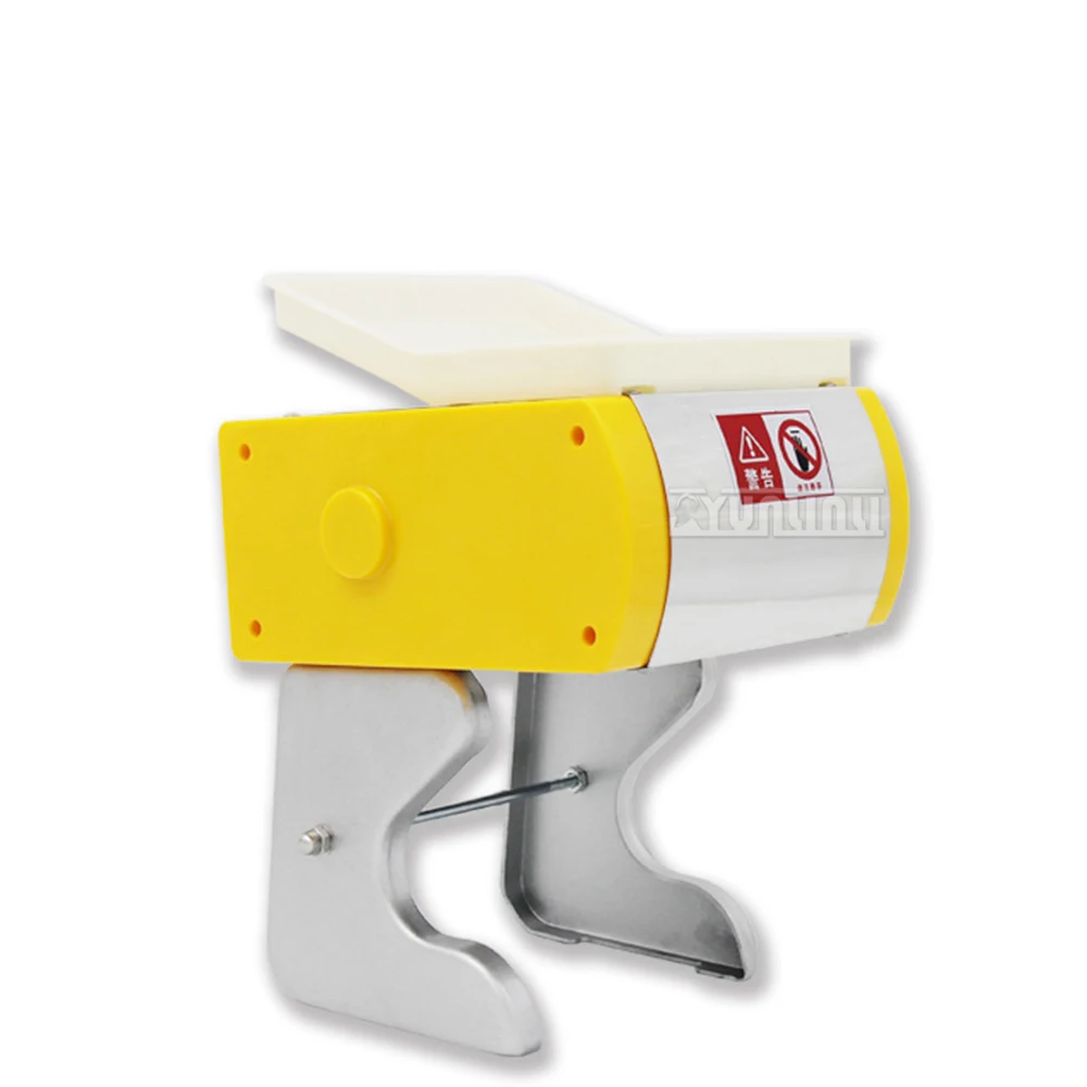 Rebanador eléctrico de alimentos, cortador comercial de tiras de carne fresca, máquina cortadora en cubitos, rebanador pequeño automático