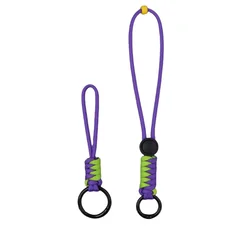 Neon Genesis Evangelion anime peripheral EVA mobile phone chain creative wrist rope keychain USB flash drive lanyard anti-lost