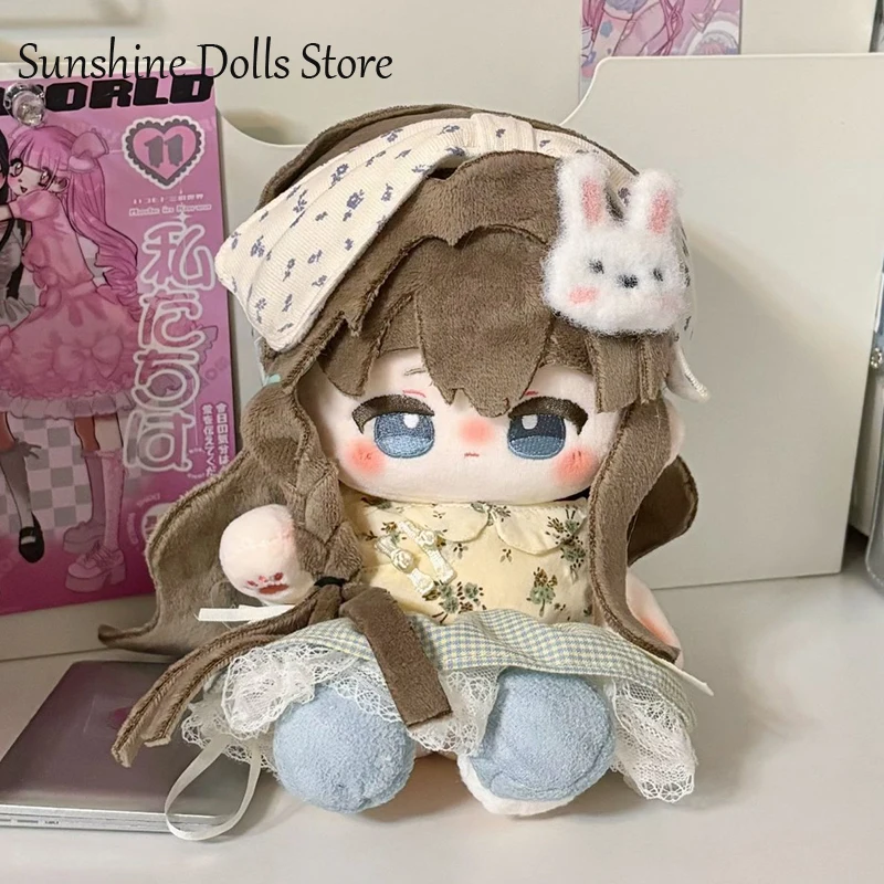 

Game Anime Reverse:1999 Marcus Lolita Girl Plush Doll Body Plushie Cartoon Dress Up Cotton Toys 20cm Cosplay Birthday Gift