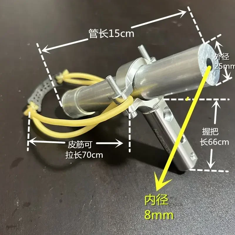 Mini lanceur de flèche portable fait à la main, outils de fronde pour le camping et la randonnée en plein air