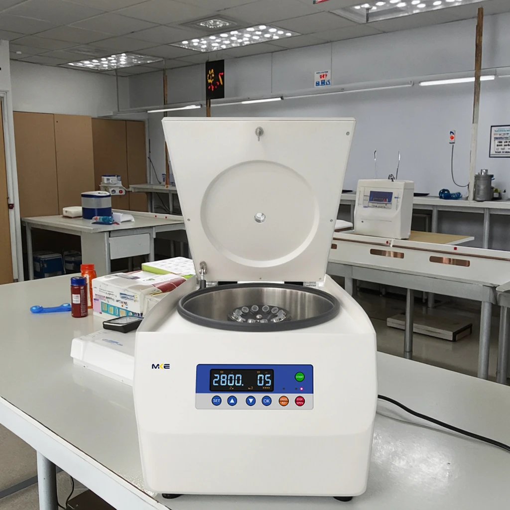 Низкоскоростная лабораторная центрифуга MKE, 6 х 20 мл, настольная, 6000 об/мин, 12 пробирок/24 пробирки, емкость 6*50 мл, центрифуга для лабораторий