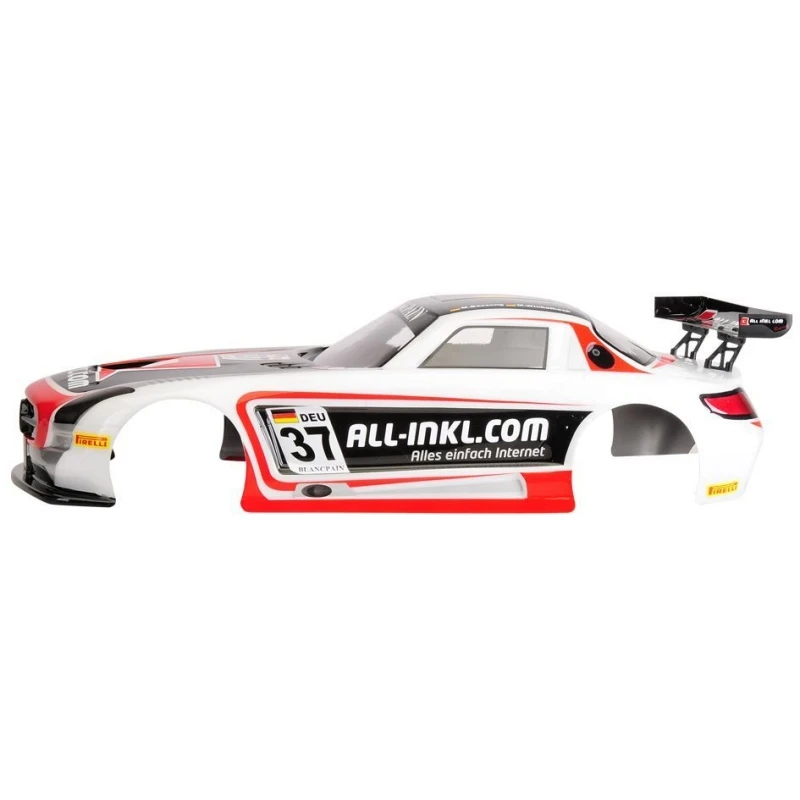 1/8 GT2 Clear Body Shell With Stickers 360mm Wheelbase for Rc Drift Car Kyosho GT8L GT8LE