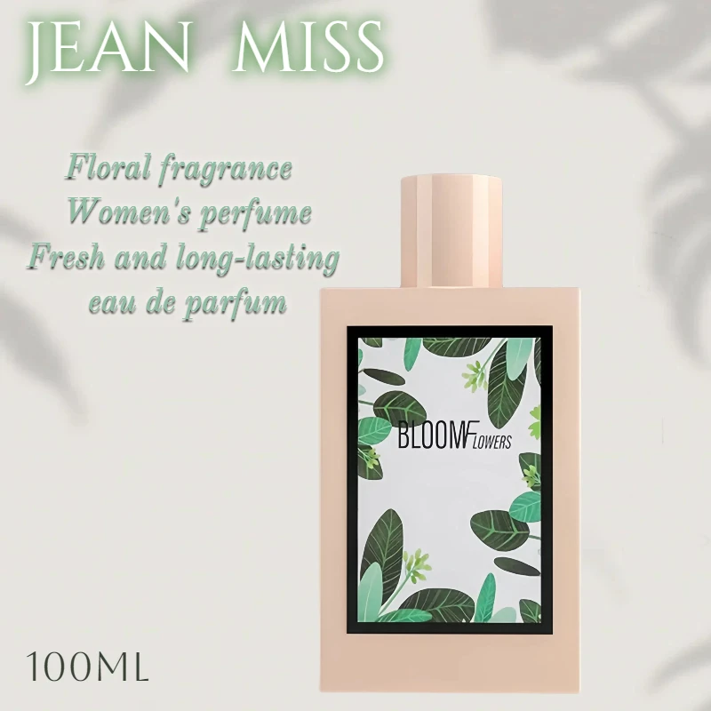 

100ML Original Brand Floral Scent Lady Perfume Long-lasting fragrance Fresh Natural Fragrance Body Spray Elegant Flower Perfume
