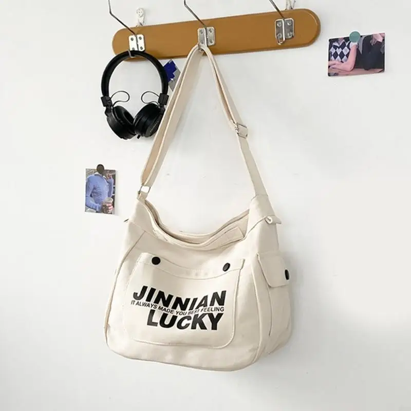 

Женская сумка через плечо с принтом букв, большая вместительная сумка через плечо 20CA