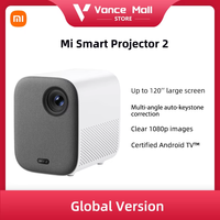 Global Version Mi Smart Projector 2 Multi-Angle Auto-Keystone Correction Clear 1080p Images Certified Android TV