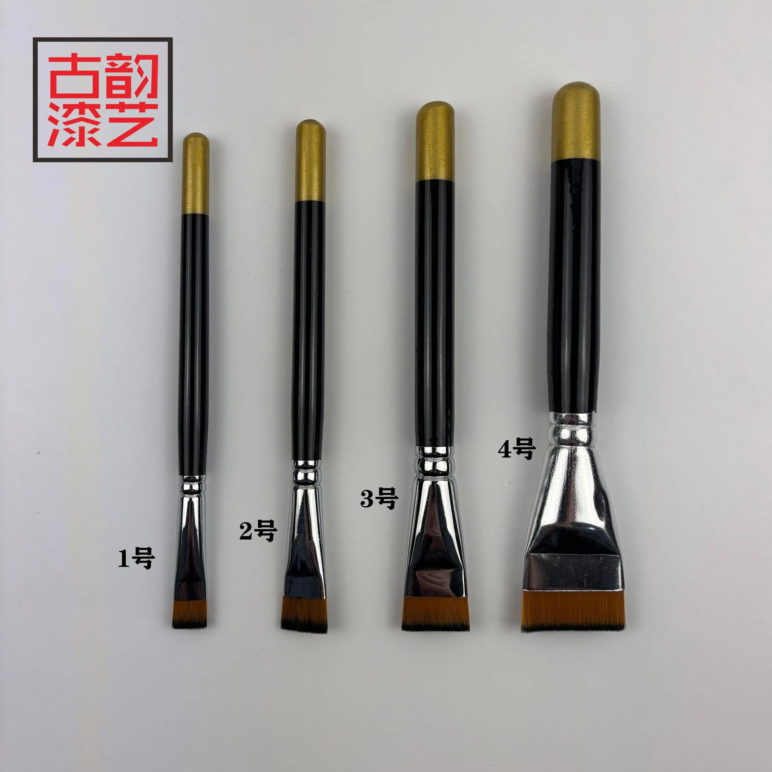 Brush Lacquerware Paint Specific Pen Short haired Nylon Suppress Brush Marks Cashew  Lacquer Painting Materials