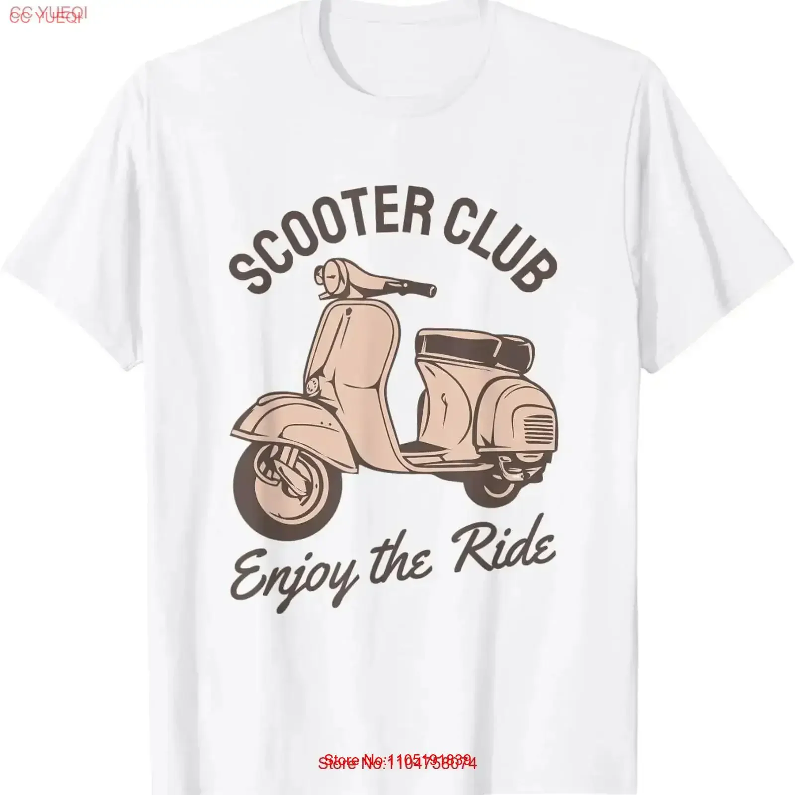 تي شيرت هدية لسائق محرك السكوتر تي شيرت عتيق مصمم ملابس جرافيك ناعم وجيد التهوية وأنيق ملابس الشارع الشهير #1